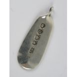 An unusual handmade spoon pendant made f