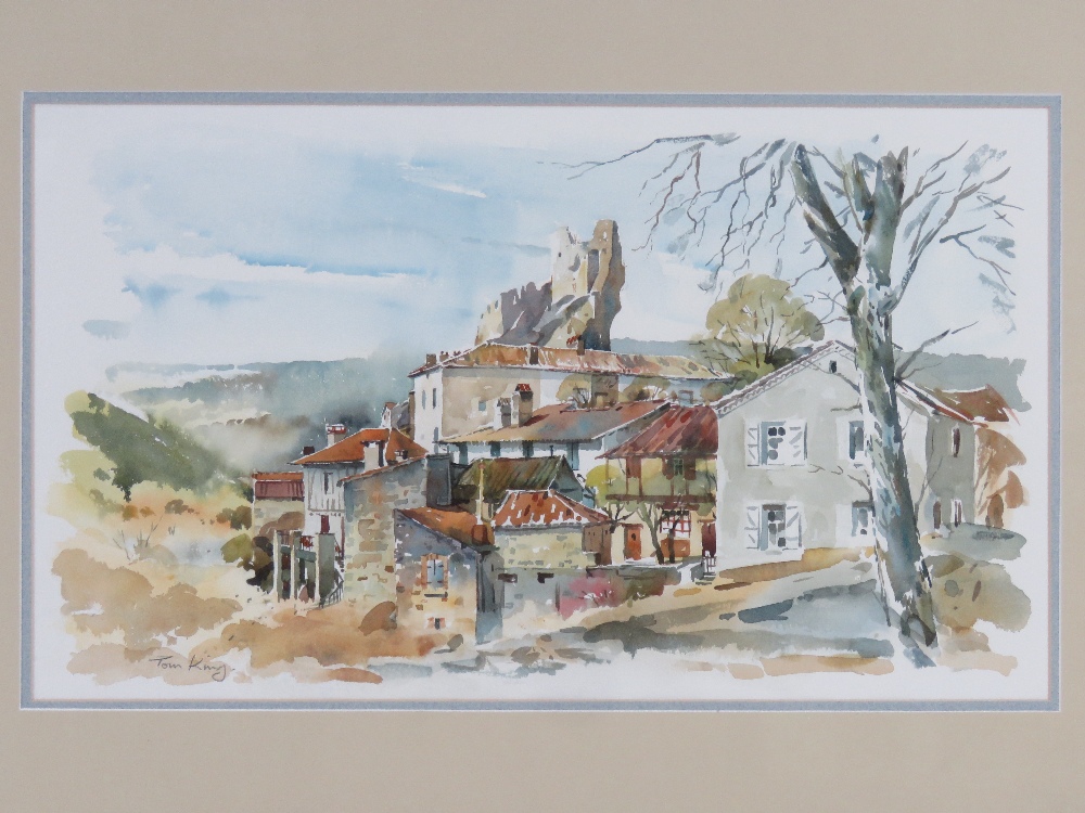 Tom King, original watercolour 'Penne' from the 'Spring in Chaos' collection 1992, - Image 2 of 5