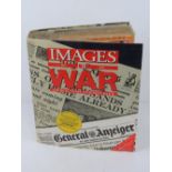 A quantity of Images of War magazines contained within album.