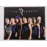 The Planets hand signed publicity photog