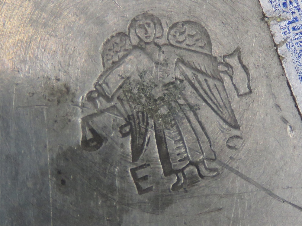 Three German pewter cups having Stuttgar - Image 3 of 4