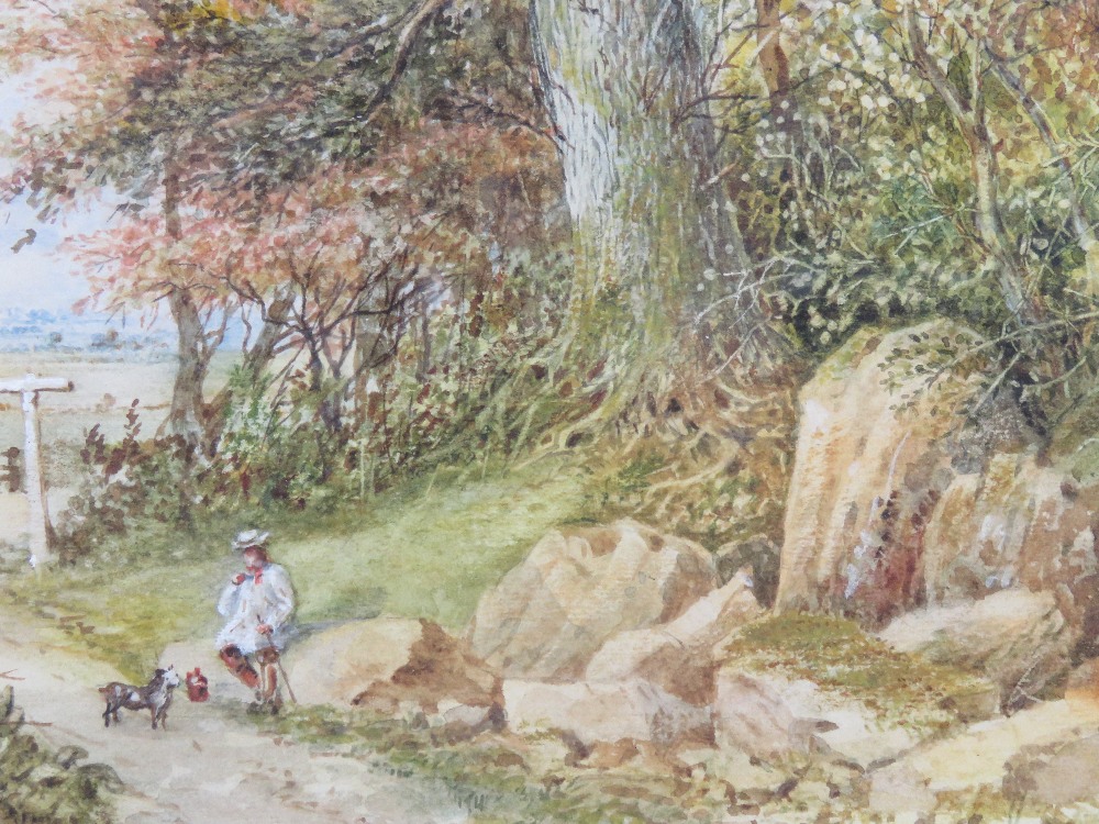 Watercolour; Attributed to William John - Image 3 of 3