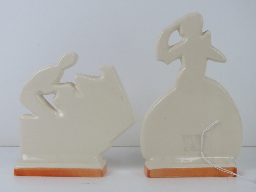 A pair of Jazz figurines by Past Times e - Image 3 of 5