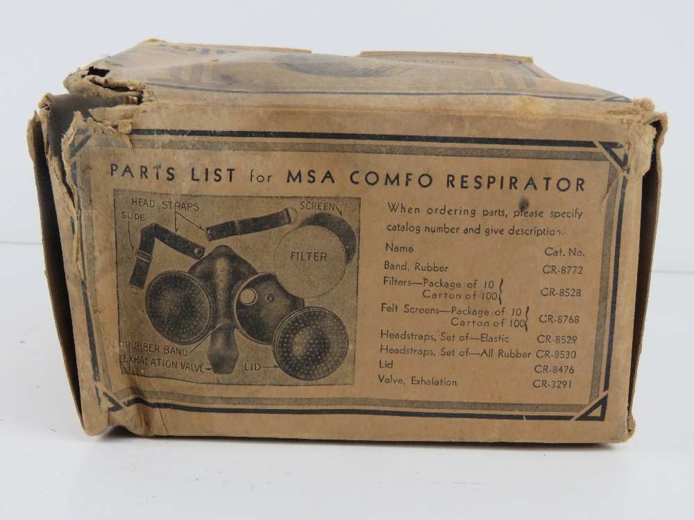 A USA Comfo Respirator with filters in box. - Image 5 of 5