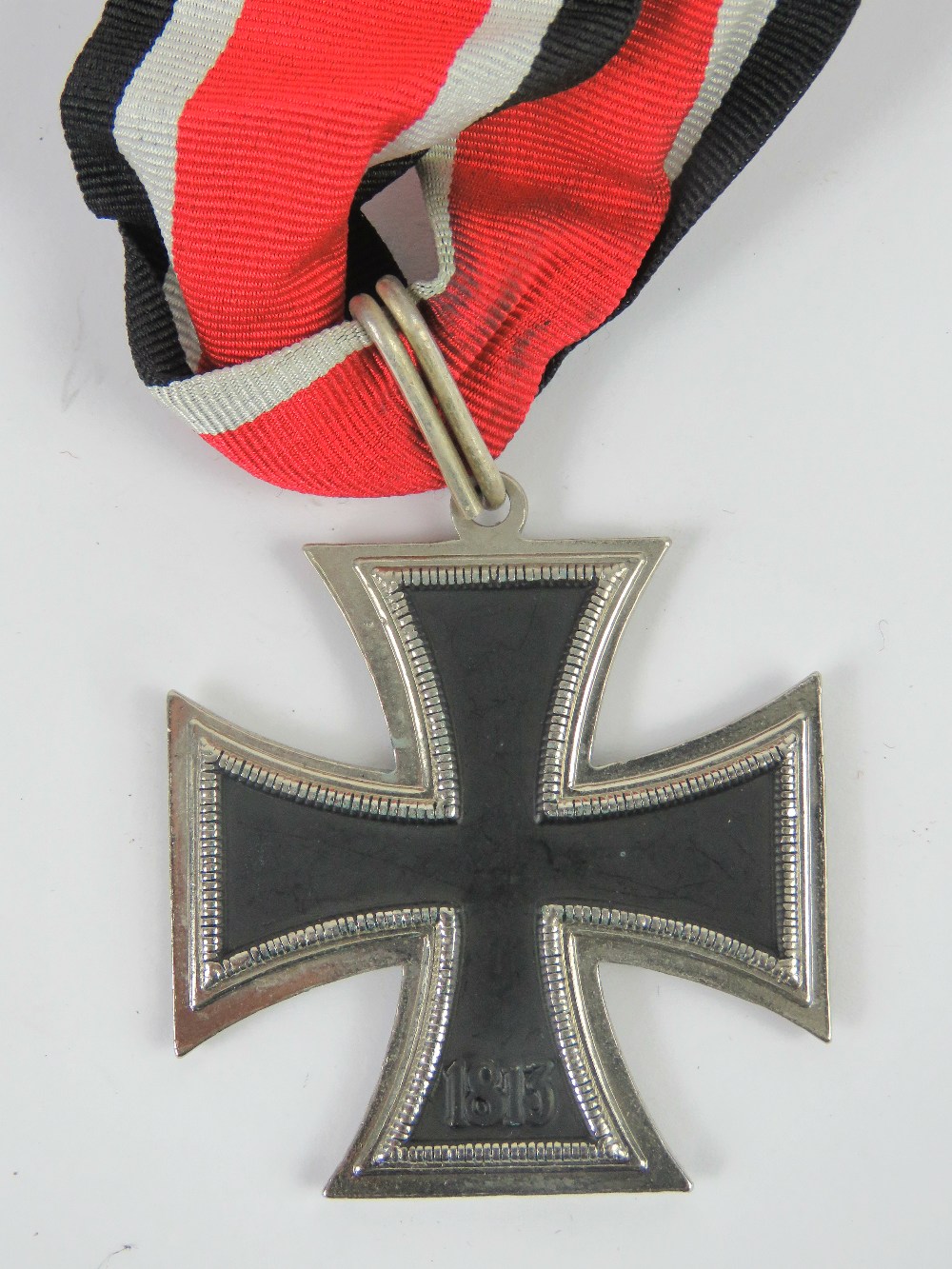 A reproduction WWII German Iron Cross medal. - Image 2 of 2