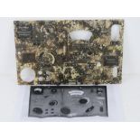 A WWII German Panzer radio control panel, with picture, dated 1944.