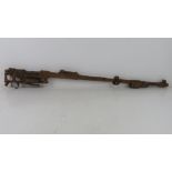 A German K98 in relic condition, recovered from the Kurland Pocket.