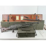 A deactivated Bren SN PS2494 with spare barrel,