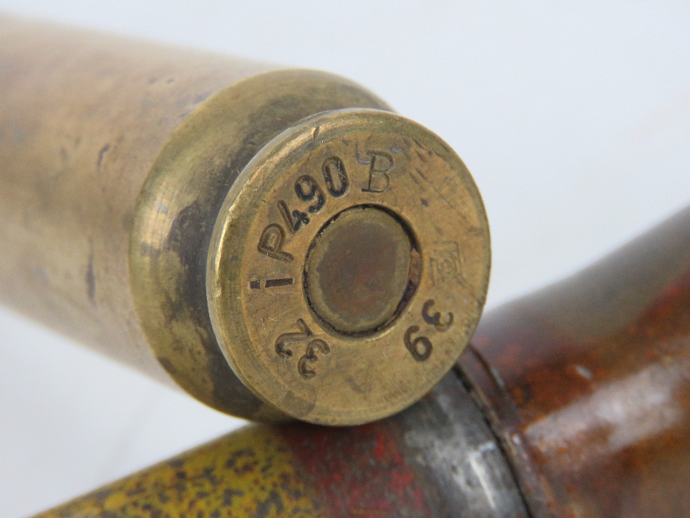 Two inert German 20mm shells, having markings upon. - Image 2 of 5