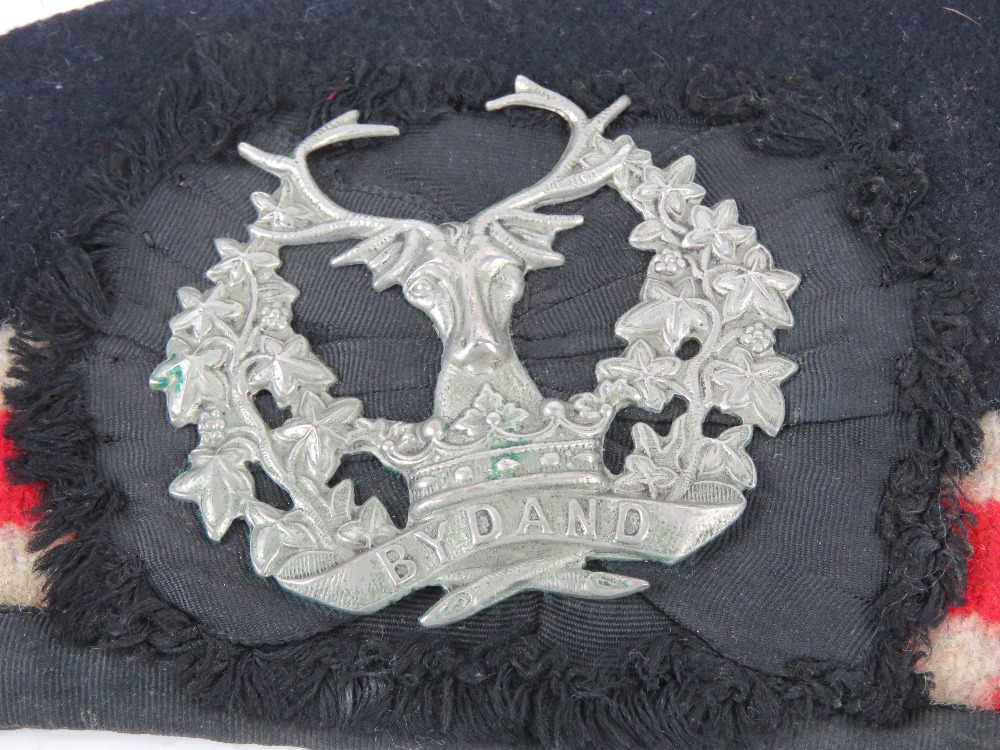 A WWII Glengarry Cap badge for The Gordon Highlanders, - Image 3 of 8