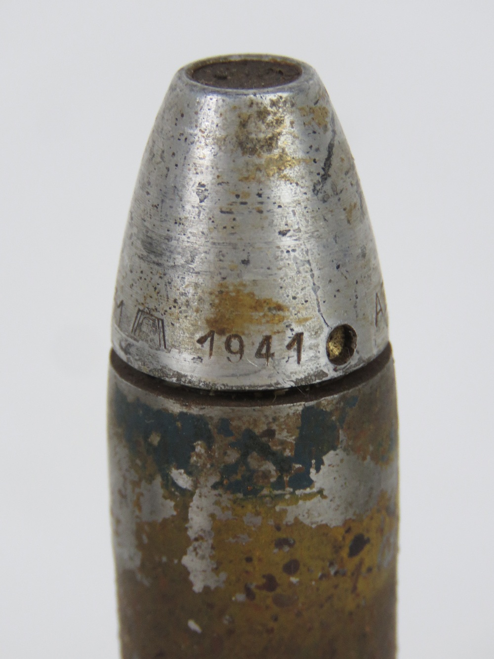 Two inert German 20mm shells, having markings upon. - Image 4 of 5