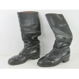 A pair of reproduction German army boots.