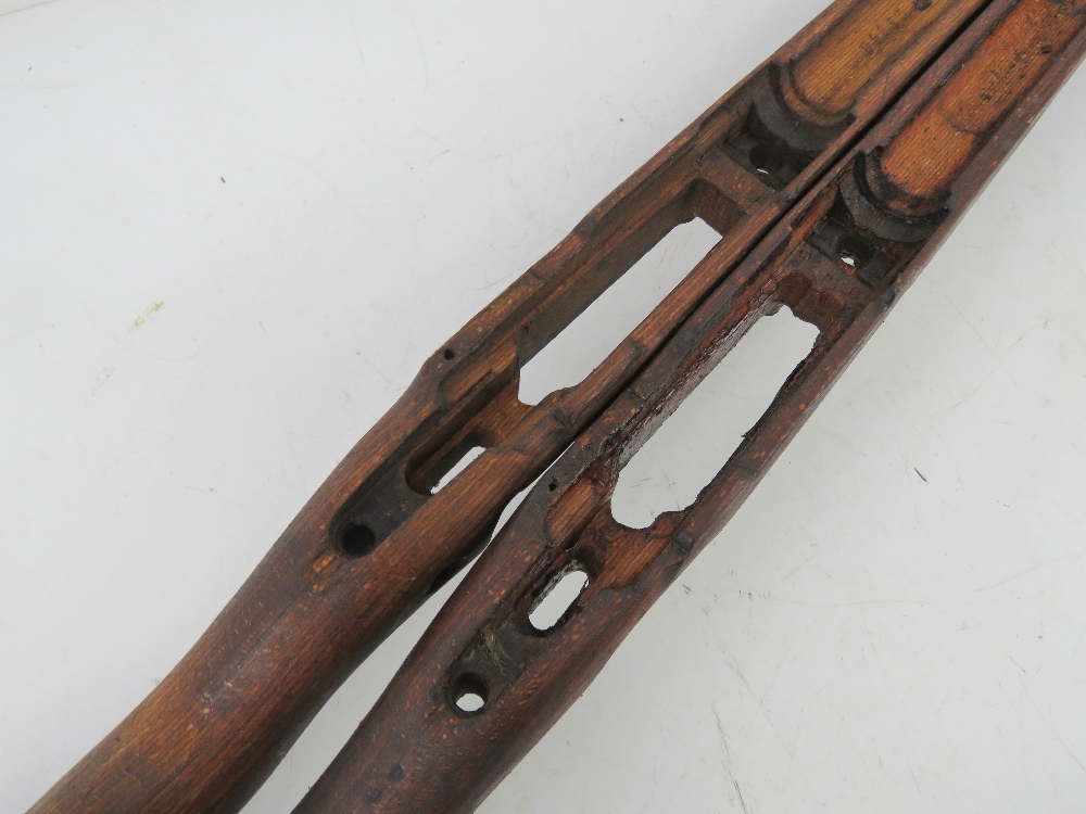 Two Mauser K98 stocks. - Image 2 of 4