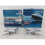 Two Douglas 1;200 scale die cast model a