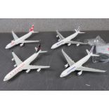 A quantity of scale model aircraft inc A