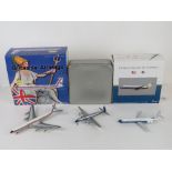 Red Bull 'The Flying Bulls' Douglas DC-6B 1;200 scale model aircraft by Herpa in tin.