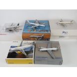 Five assorted model aircraft in original
