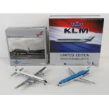 KLM Douglas DC-6B 1/200 scale model aircraft by Herpa, in box.