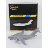 Charlston Boeing C17 1;200 model aircraft, in box.