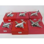 Six WM 'Classic Airliners' scale model a