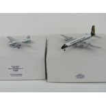 Two scale model aircraft by Skyline Mode