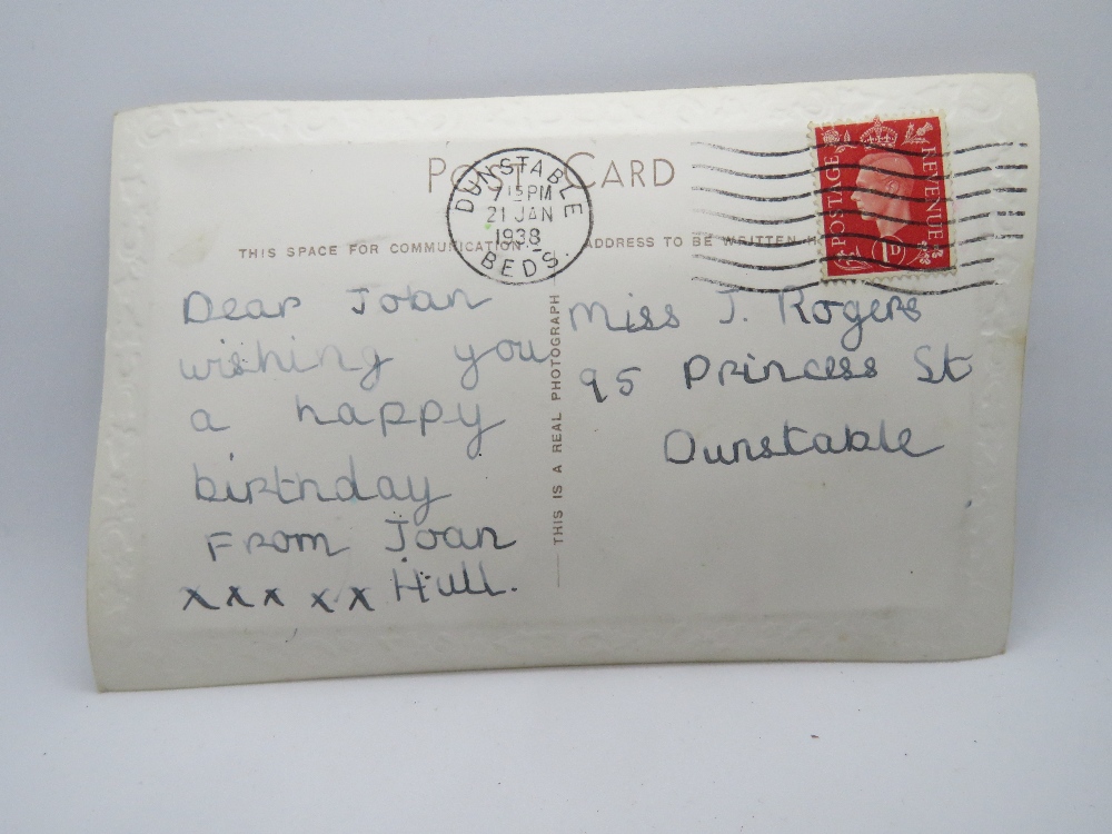 A quantity of 1930s greeting and Birthday postcards. - Image 15 of 19