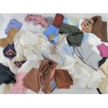 A quantity of assorted handkerchiefs, in