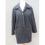 A wool and mohair coat by Wallace size 1