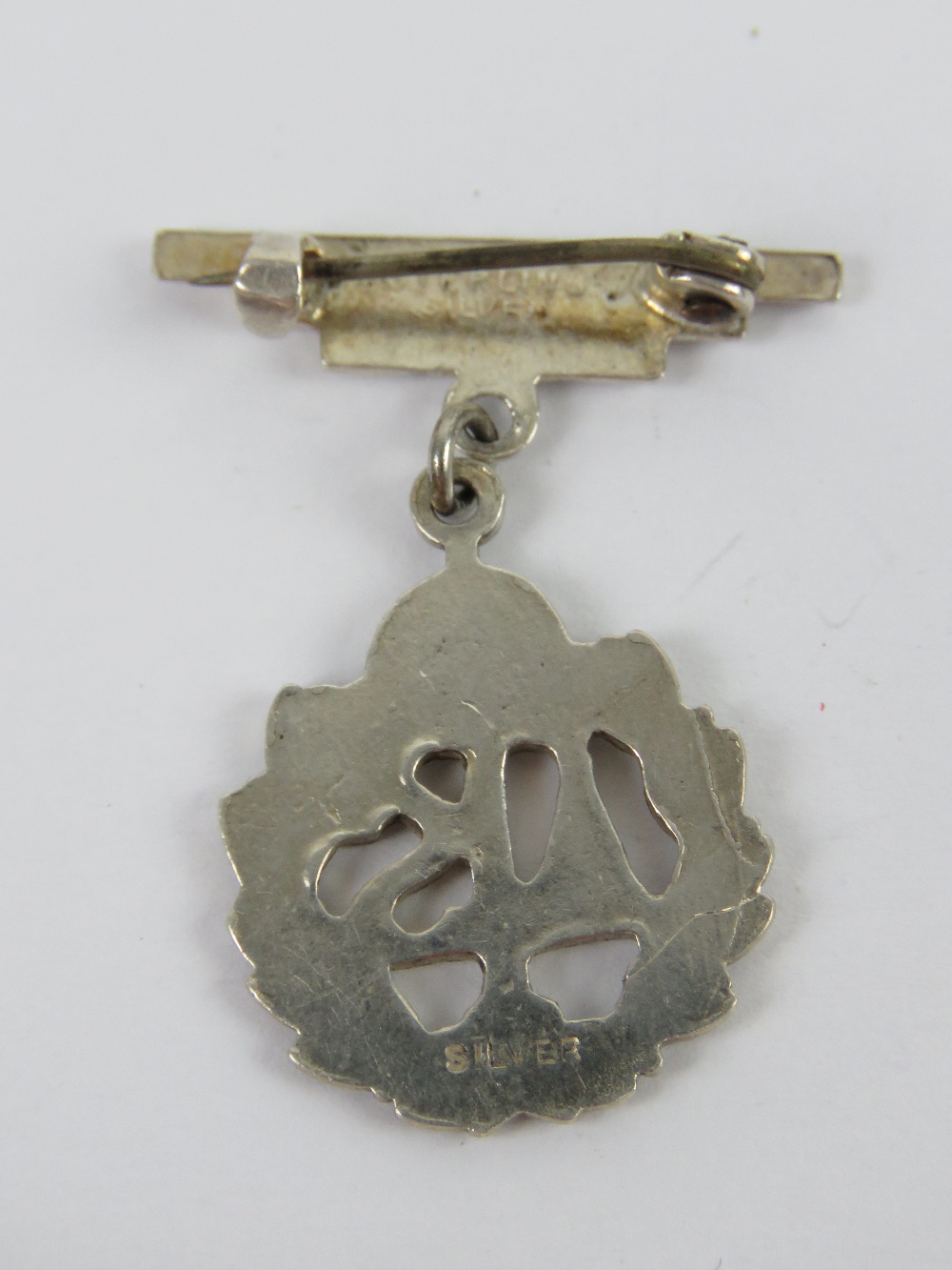 A silver ATS regimental sweetheart brooc - Image 2 of 3