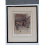 A signed Cecil Aldin Coaching Inn - The