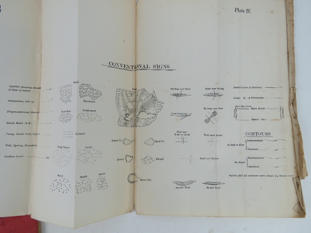 'A Description of Ordinance Survey Large Scale Maps', a c1920s edition, - Image 3 of 9