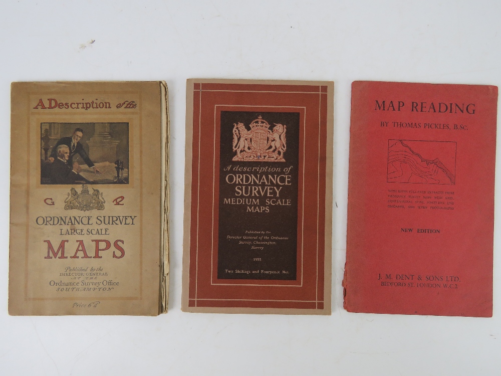 'A Description of Ordinance Survey Large Scale Maps', a c1920s edition,