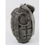 An inert No 36 grenade.