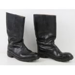 A pair of reproduction German army boots size 15s.