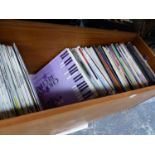 A QUANTITY OF RECORD ALBUMS PRINCIPALLY CLASSICAL AND COUNTRY.