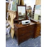 A HEAL & SONS LONDON DRESSING CHEST.