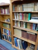 AN EXTENSIVE COLLECTION OF VARIOUS BOOKS TO INCLUDE RUDYARD KIPLING, ROBERT LOUIS STEVENSON, ROYAL