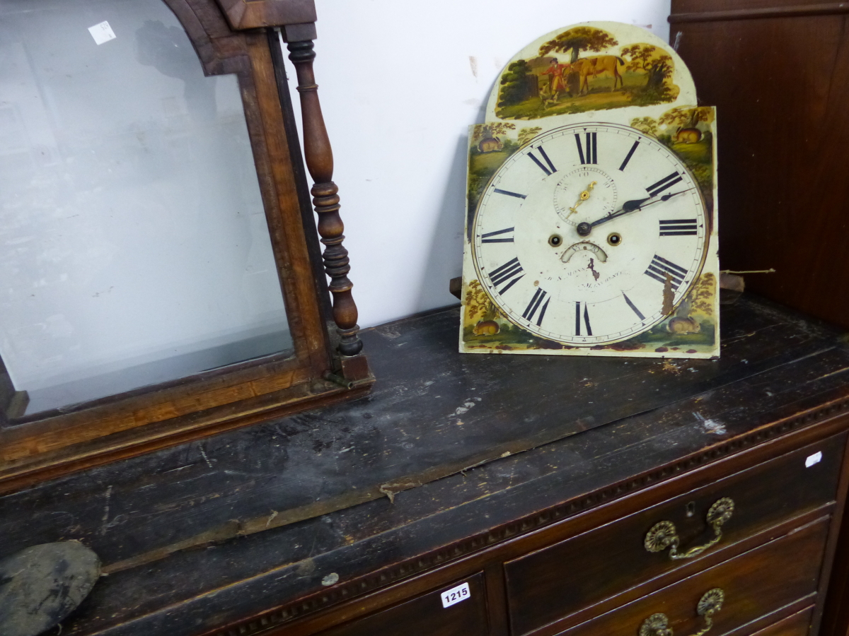 A GEORGE III MAHOGANY CHEST ON CHEST OF TWO SHORT, SIX LONG GRADUATED DRAWERS ON SHAPED BRACKET - Image 22 of 22