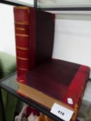 TWO VOLUMES OF SHAKSPEARE VOL 1. AND 2. 1893 PUBLISHED VIRTUE AND COMPANY.