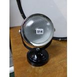 A VINTAGE STYLE HEAD LAMP TABLE LIGHT.