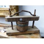 ANTIQUE FRUIT PRESS.