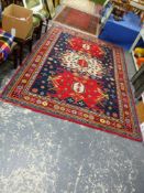 A CAUCASIAN DESIGN RUG 300 X 200 CM