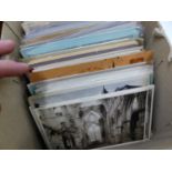 A QUANTITY OF ANTIQUE AND VINTAGE POSTCARDS INC. MANY REAL PHOTOS.