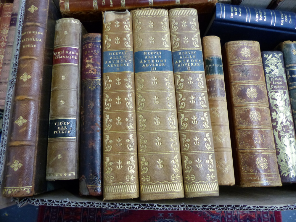 A QUANTITY OF VARIOUS BOOKS AND BINDINGS. - Image 3 of 21