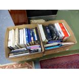 A QUANTITY OF BOOKS RELATING TO ANTIQUES, ART, CLOCKS ETC.