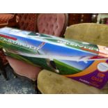 A FIREBIRD COMMANDER RADIO CONTROLLED FLYING GLIDER, IN BOX.