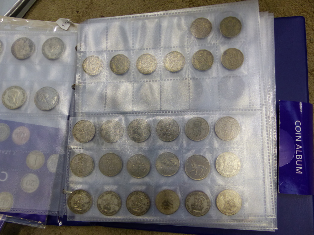 A QUANTITY OF VARIOUS COLLECTORS COIN INC. A LARGE NUMBER OF £1 AND £2 COINS, COLLECTORS CARDS TO - Image 14 of 32