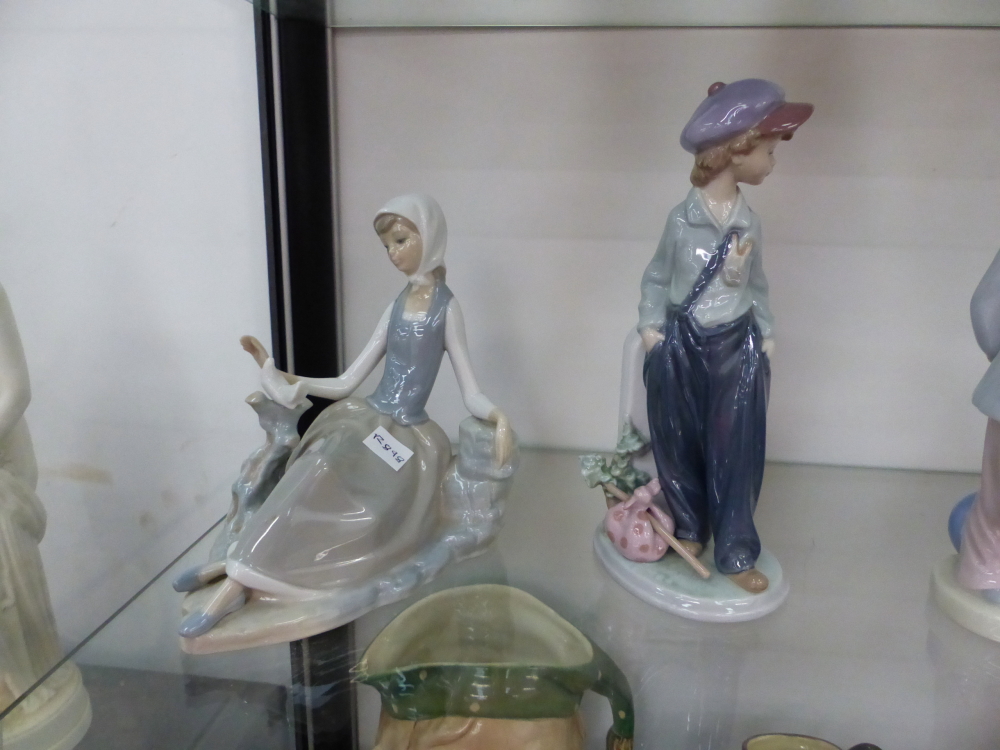 SEVEN VARIOUS LLADRO FIGURINES. - Image 4 of 6