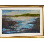 CLOE CLOHERTY (b. 1964). ARR. A CONNEMARA LANDSCAPE. OIL ON BOARD, SIGNED. 18 x 28cms.