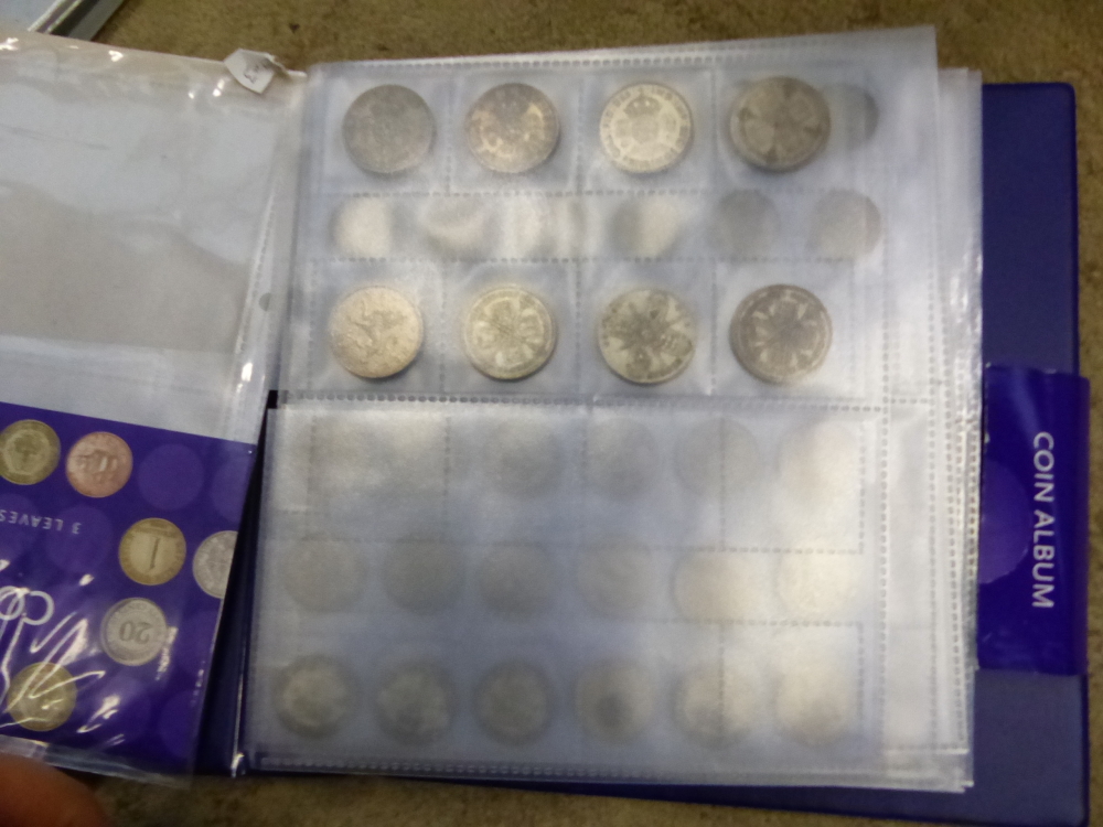 A QUANTITY OF VARIOUS COLLECTORS COIN INC. A LARGE NUMBER OF £1 AND £2 COINS, COLLECTORS CARDS TO - Image 13 of 32